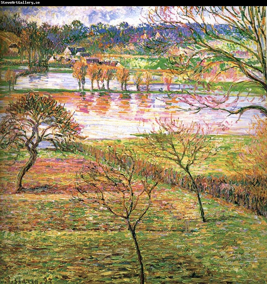 Camille Pissarro Flooding